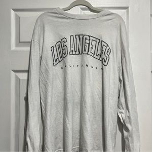 Brandy Melville/PacSun (John Galt) Los Angeles Glittery Long Sleeve